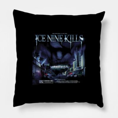 Metal Ice Nine Kills Throw Pillow Official Ice Nine Kills Merch