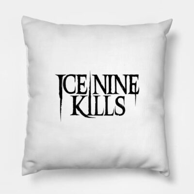 Punk Ice Nine Kills Throw Pillow Official Ice Nine Kills Merch