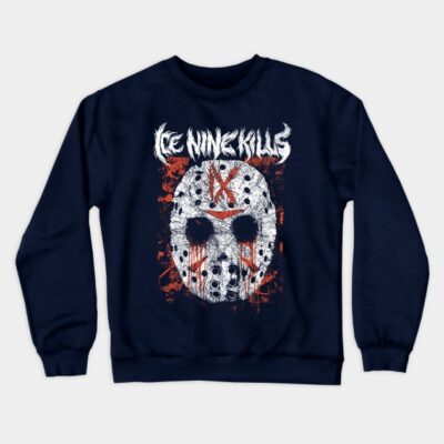 The Mask Of Metal Crewneck Sweatshirt Official Ice Nine Kills Merch