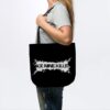 White Distressed Ice Nine Kill Tote Official Ice Nine Kills Merch