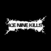 White Distressed Ice Nine Kill Tapestry Official Ice Nine Kills Merch