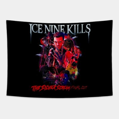 The Silver Scream Tapestry Official Ice Nine Kills Merch