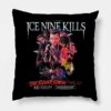 Ice On Throw Pillow Official Ice Nine Kills Merch