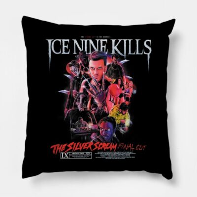 Ice On Throw Pillow Official Ice Nine Kills Merch