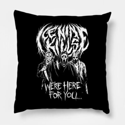 Ice Nine On Throw Pillow Official Ice Nine Kills Merch