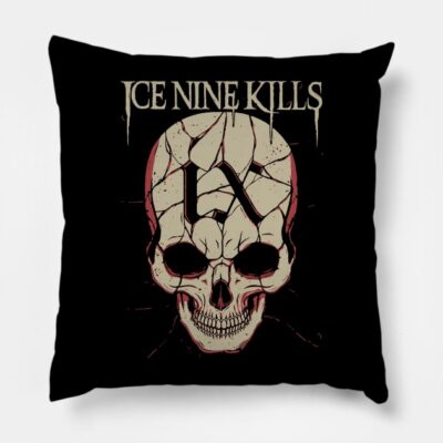 Nine Kills Off Throw Pillow Official Ice Nine Kills Merch