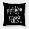 Ice Nine Kills Band Throw Pillow Official Ice Nine Kills Merch