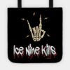 Skeleton Ice Nine Kills Tote Official Ice Nine Kills Merch