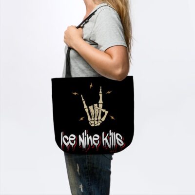 Skeleton Ice Nine Kills Tote Official Ice Nine Kills Merch