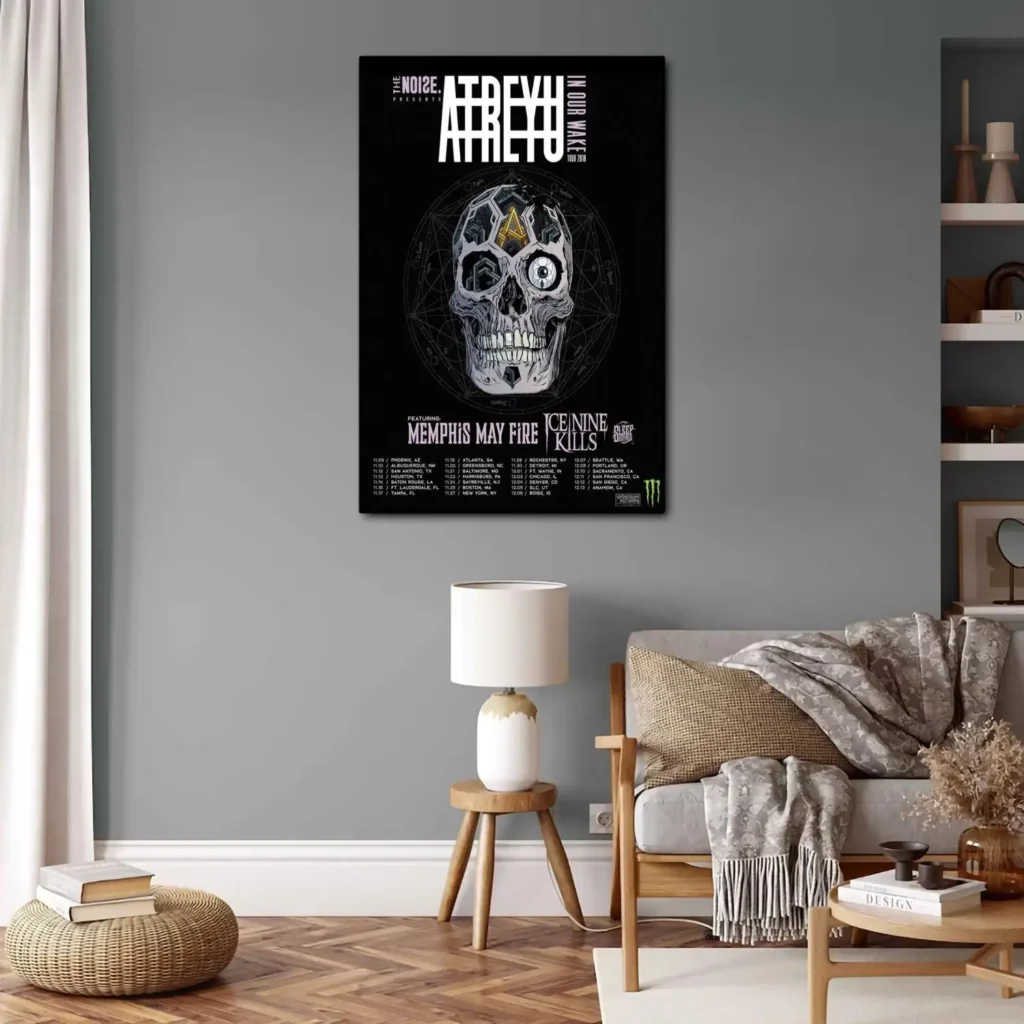 ice nine kills Poster Canvas Art Poster and Wall Art Picture Print Modern Family bedroom Decor - Ice Nine Kills Store