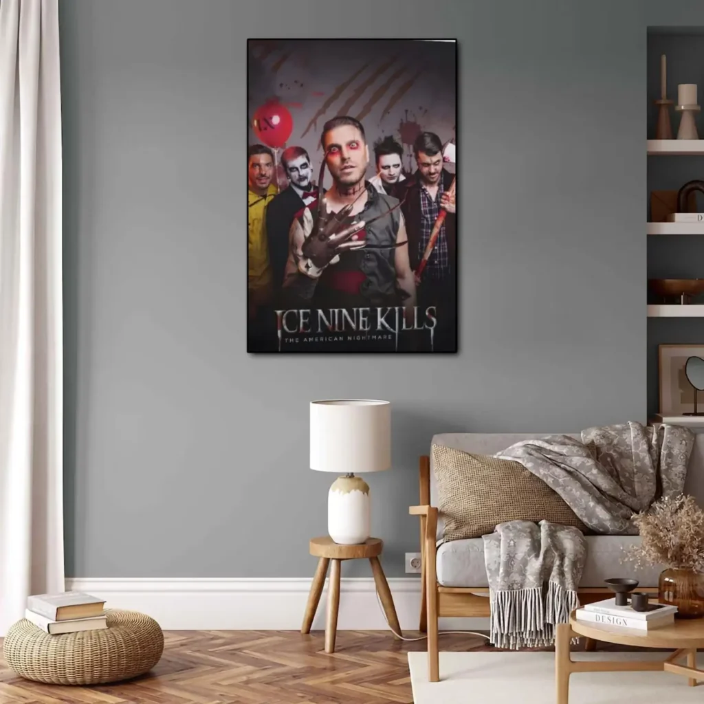 ice nine kills Poster Canvas Art Poster and Wall Art Picture Print Modern Family bedroom Decor 14 - Ice Nine Kills Store