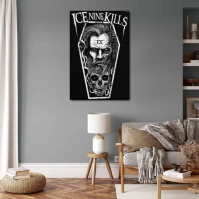 ice nine kills Poster Canvas Art Poster and Wall Art Picture Print Modern Family bedroom Decor 2 - Ice Nine Kills Store