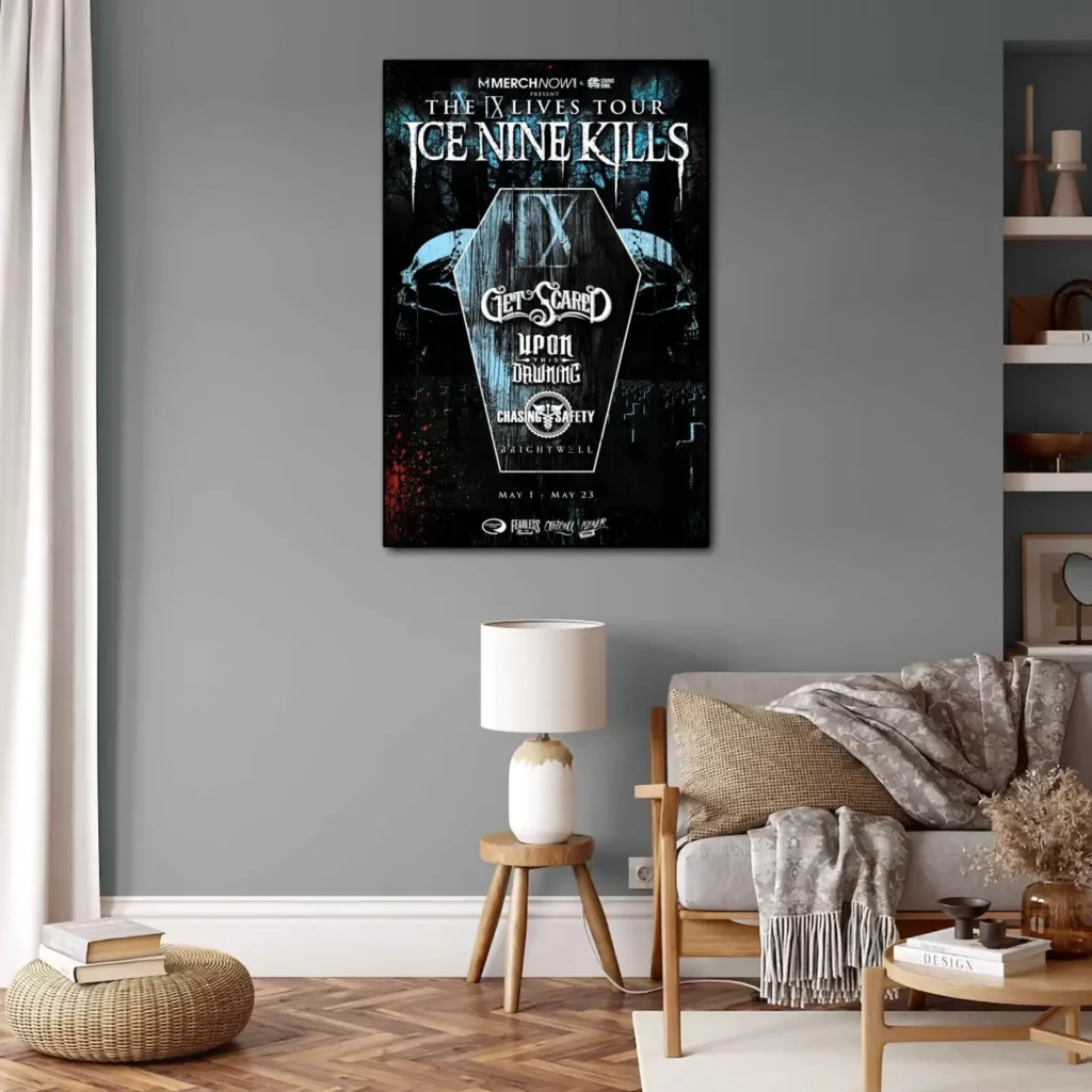 ice nine kills Poster Canvas Art Poster and Wall Art Picture Print Modern Family bedroom Decor 8 - Ice Nine Kills Store